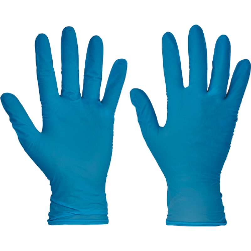 SPOONBILL jednorázové rukavice nitril. nepudrované - 10