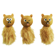 Nina Ottosson Plyšoví Čipmánci 3ks - hračka pro malé psy