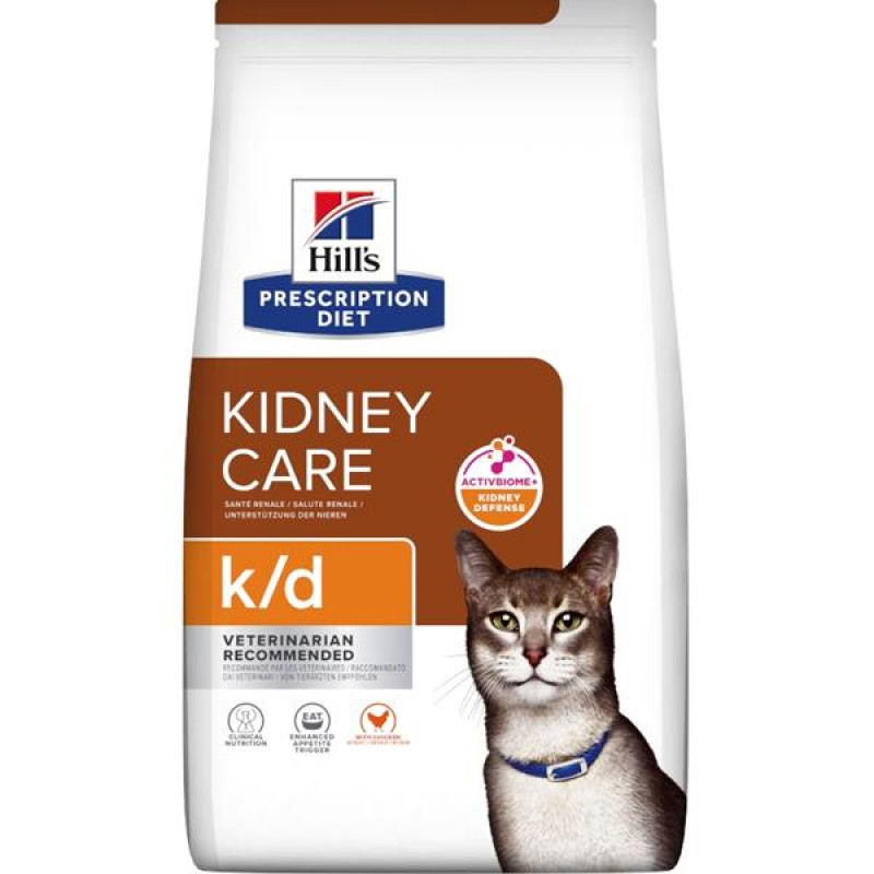 Hill's Prescription Diet Feline k/d s kuřetem 8 kg