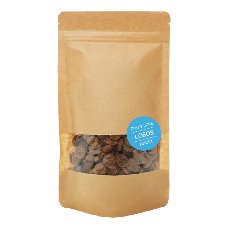 Dog's Love vzorek granulí Losos Adult 150g
