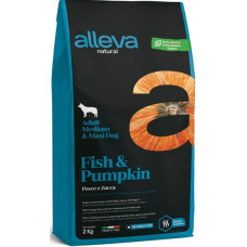 ALLEVA NATURAL Dog Dry Adult Fish&Pumpkin Medium/Maxi 2kg