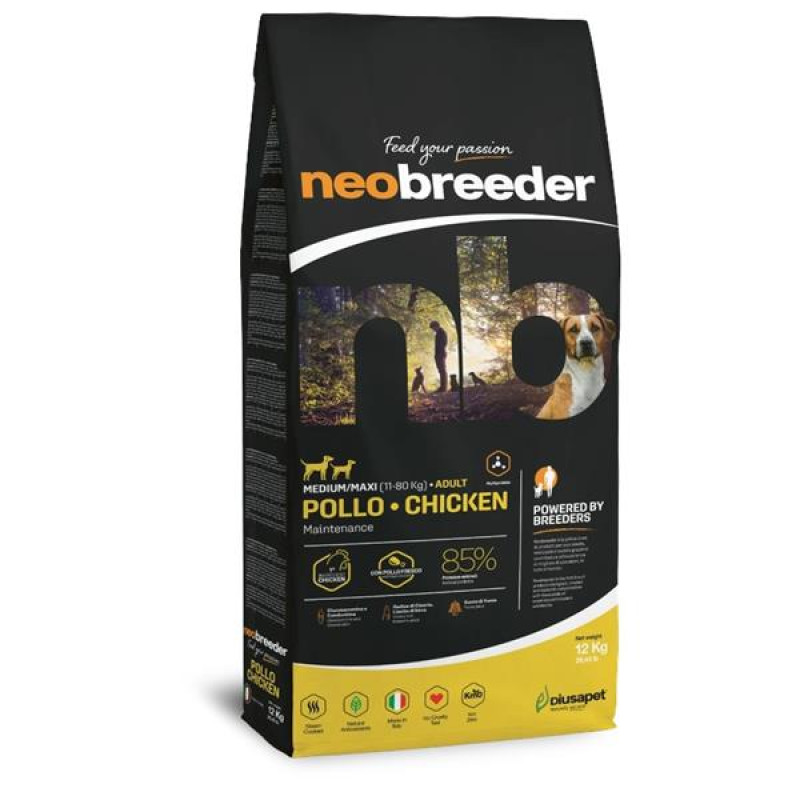 NEOBREEDER Dog Adult Chicken Medium/Maxi 12kg
