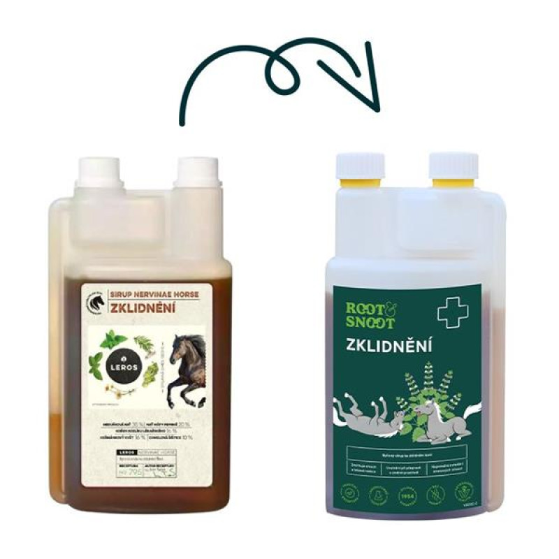 Leros/Root&Snoot Horse Nervinae Sirup 1l