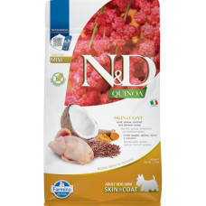 N&D QUINOA Dog GF Skin & Coat, Quail & Coconut Adult Mini 800 g