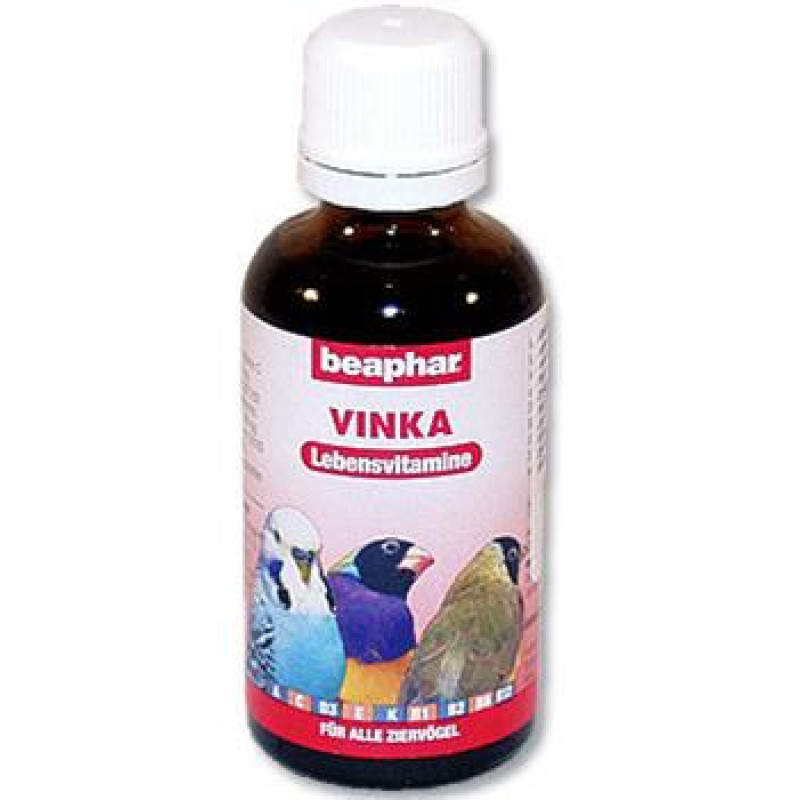 Beaphar Vinka vitamíny pro ptáky 50 ml