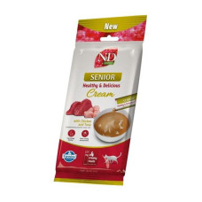 N&D QUINOA Cat Cream pamlsek Chicken & Tuna Senior 60 g