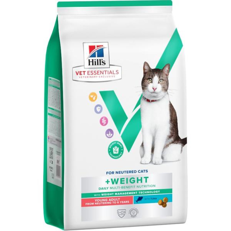 Hill's VetEssentials Feline WEIGHT Adult Young Tuna 1,5 kg