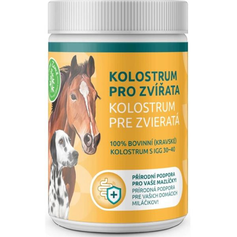 Zelená země Kolostrum pro zvířata 200 g