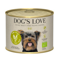 Dog's Love konzerva Bio Kuře 200g