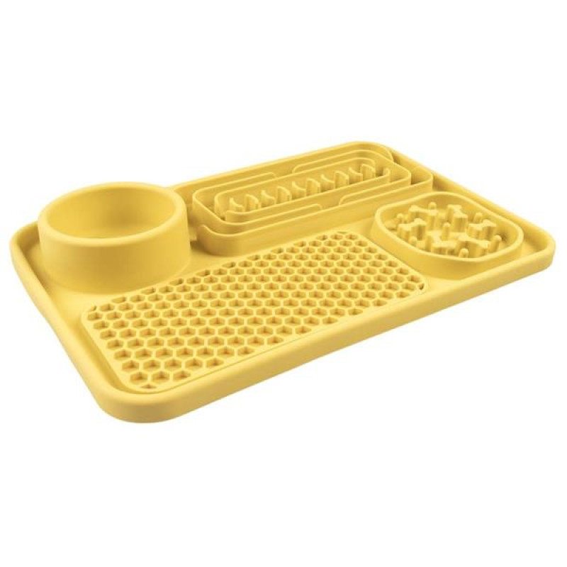 Zpomalovací miska 3v1 31×21×4 cm (125 ml) Duvo+