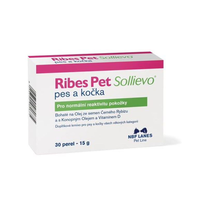 NBF Lanes Ribes Pet Sollievo pes a kočka 30 cps