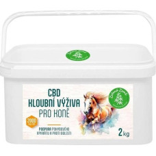 Zelená země CBD kloubní výživa pro koně, 2 kg