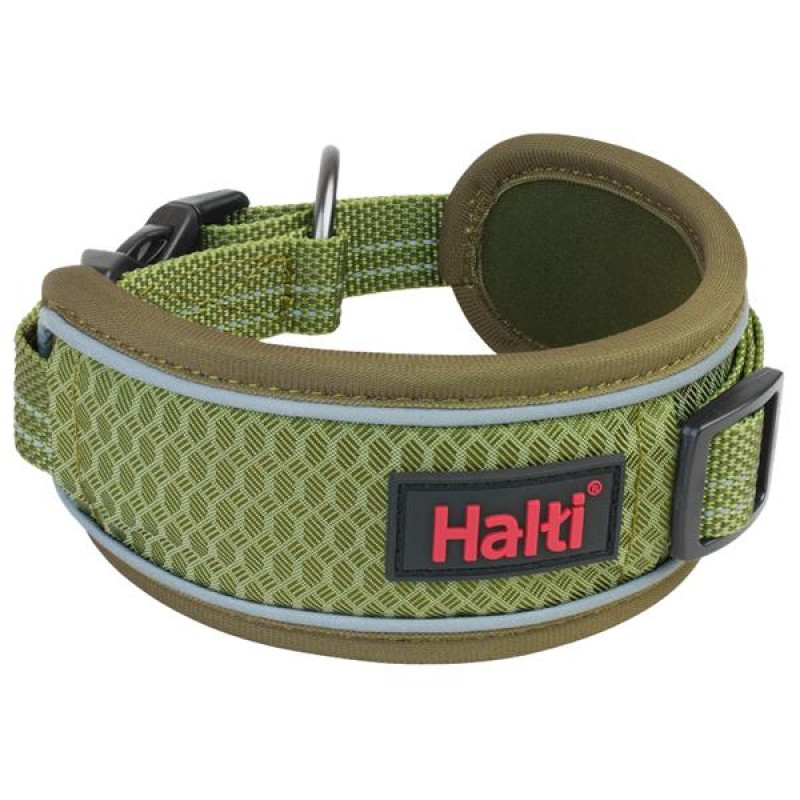 Obojek Halti Anatomy zelený XS