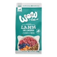 WOW Cat granule Jehněčí s borůvkami Senior 2kg DMT 6/27