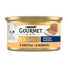 Gourmet Gold cat konz.-jemná paštika krůta 85 g