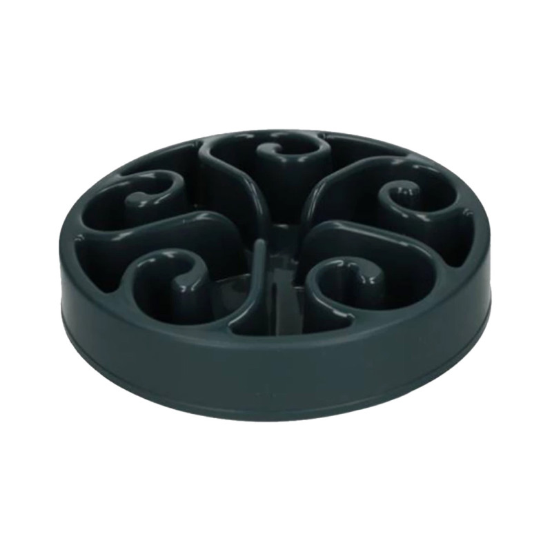 Eat Slow Live Longer zpomalovací miska Original šedá 20cm