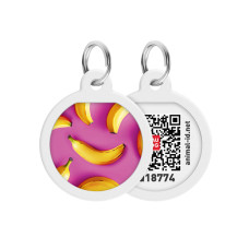 WAUDOG chytrá ID známka s QR tagem Banány