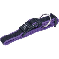 Obojek nylon Mesh Preno 25-35cm x 15-20mm fialový Nobby
