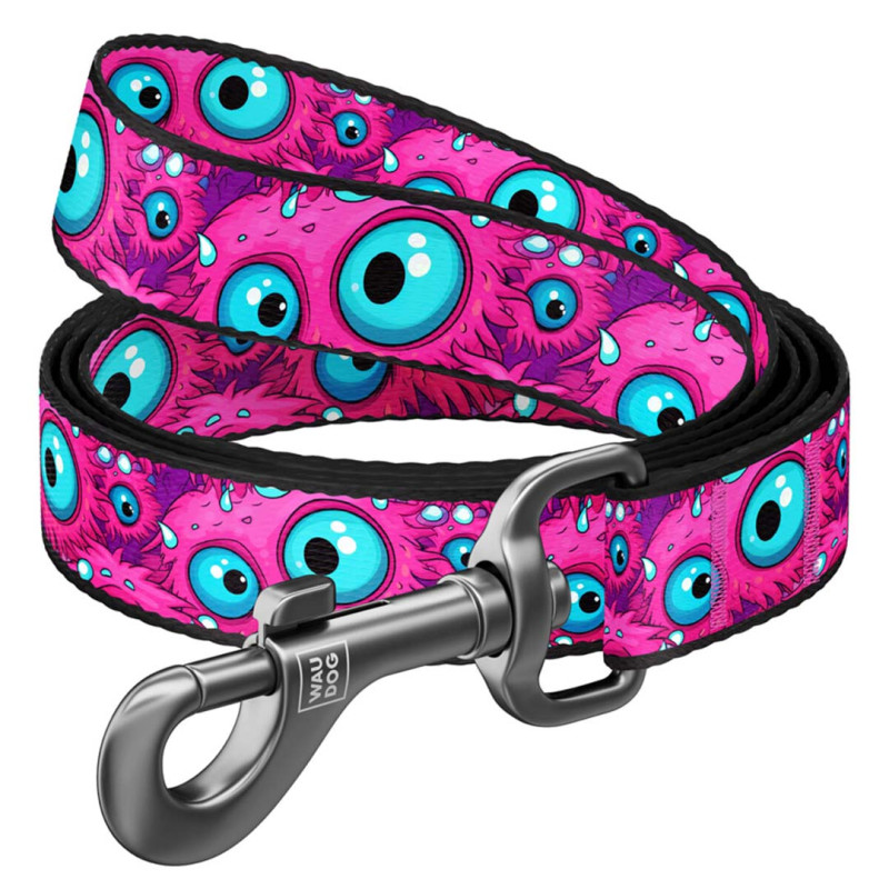 WAUDOG vodítko nylon Modroočko   (S/122cm/1,5cm) 