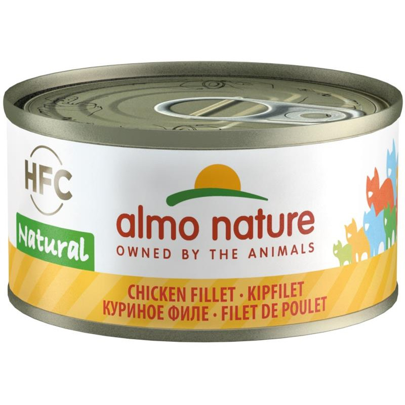 Almo Nature cat konz. Natural-kuře filet 70g