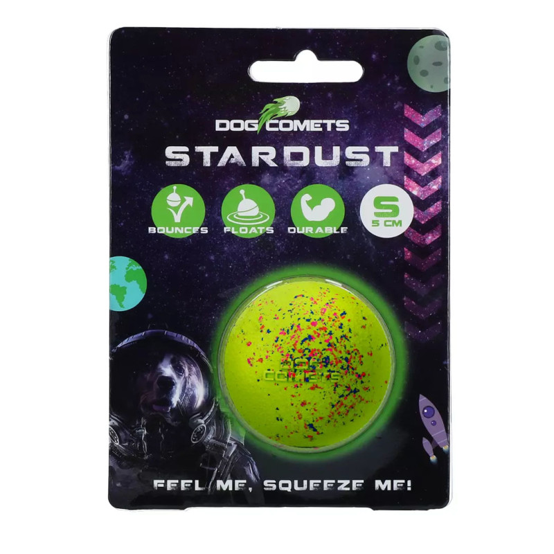 Dog Comets Stardust plovoucí míč zelený   S/5cm