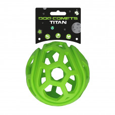 Dog Comets Titan děrovaný míč zelený 11,5cm