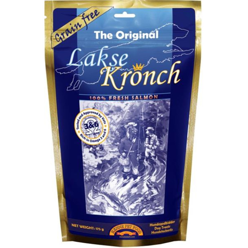 Kronch Dog Treat 100% losos 175 g