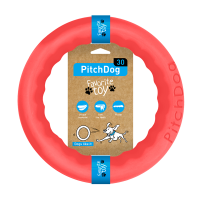 PitchDog tréninkový Kruh pro psy růžový 17cm