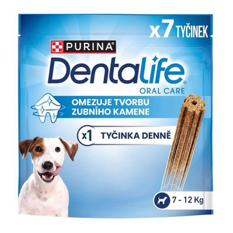 Purina DentaLife Small 115 g 7 - 12 kg 7tyčinek