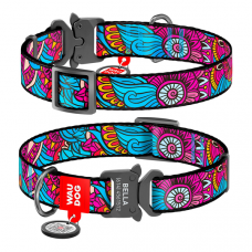 WAUDOG obojek nylonový Summer Fastex QR (25-35cm/1,5cm) 