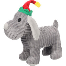 Hračka plyš vánoč.Aviana pes šedý 25cm Flamingo