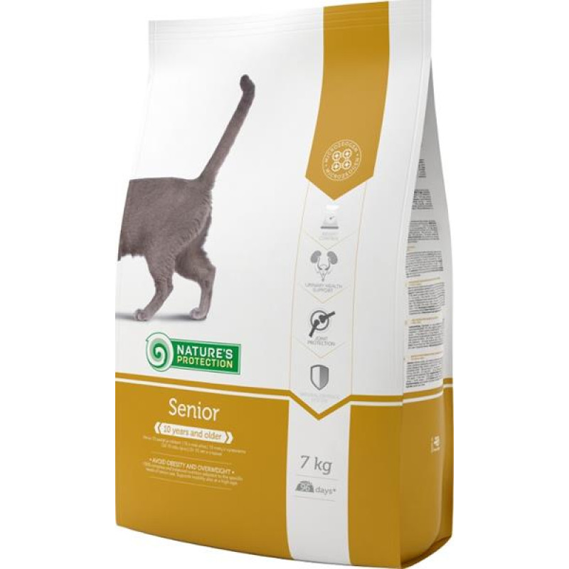 Nature's Protection Cat Dry Senior 7 kg