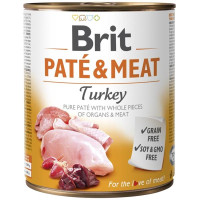 Brit Paté & Meat konz. Turkey 800 g