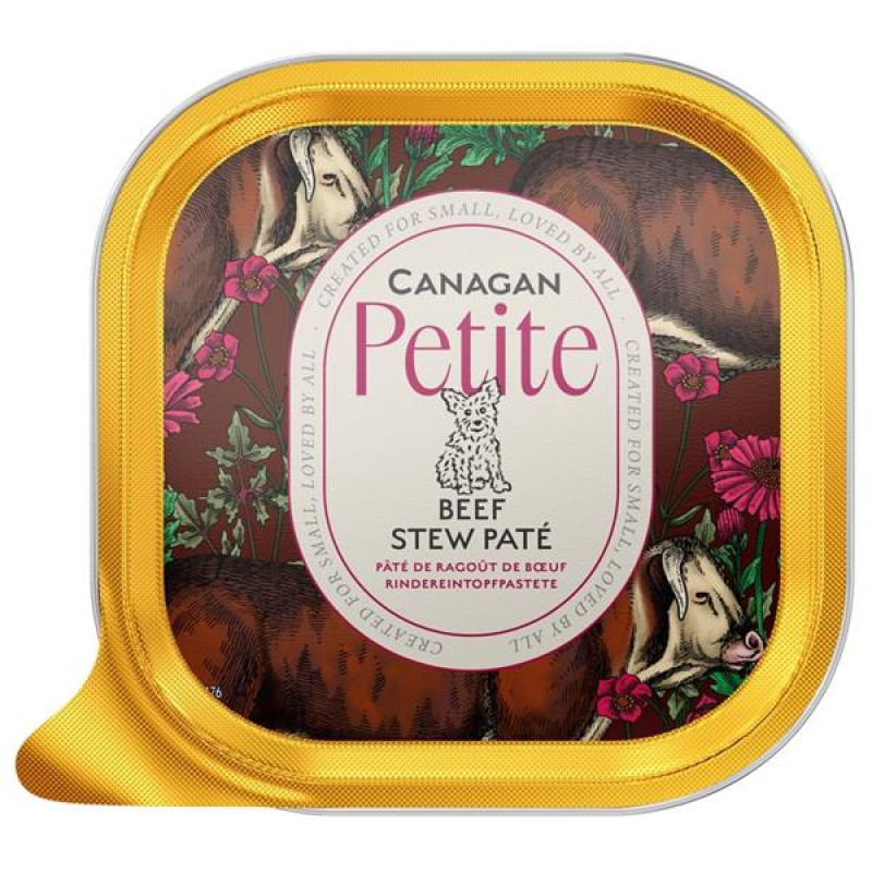 Canagan Petite dog vanička - hovězí 100g