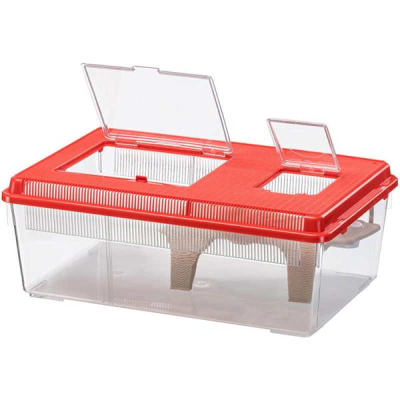 Faunárium plast Geo Flat Large, Ferplast 46,7 x 30,5 x 17,5 cm (4l)