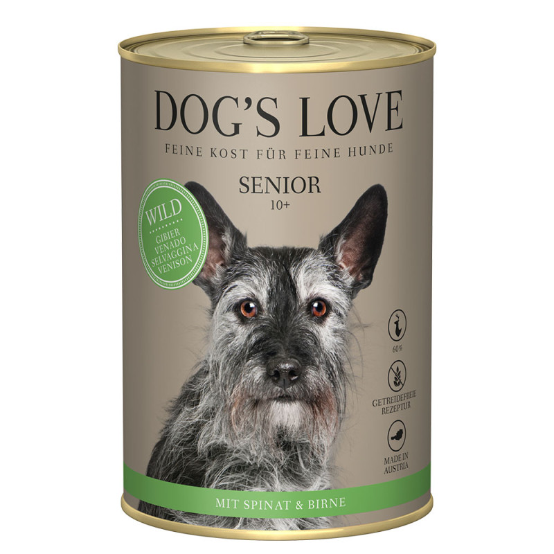 Dog's Love konzerva Zvěřina Senior Classic 400g