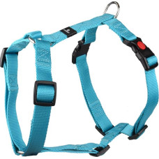 Postroj nylon Ziggi tyrkysový M 2x45-65cm Flamingo