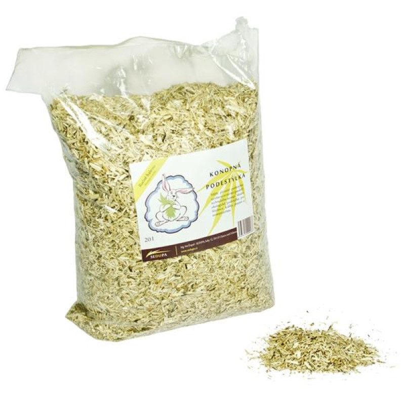 Podestýlka hlod. konopná Sedupa 20 l