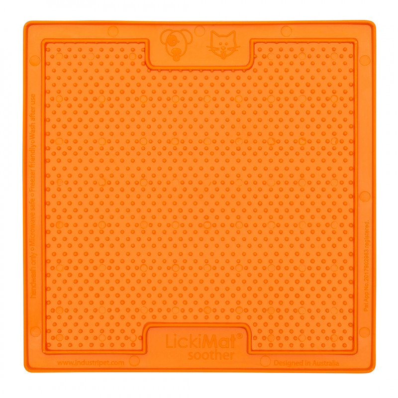 LickiMat Soother lízací podložka oranžová 
