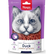 Wanpy Cat Soft Duck Jerky Strips for Cat 80 g
