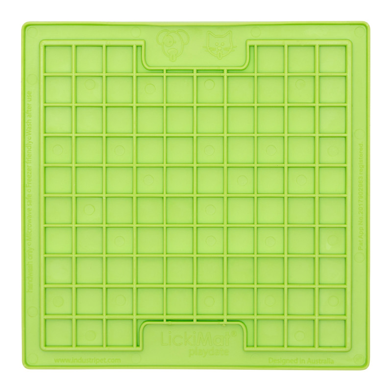 LickiMat Playdate lízací podložka zelená