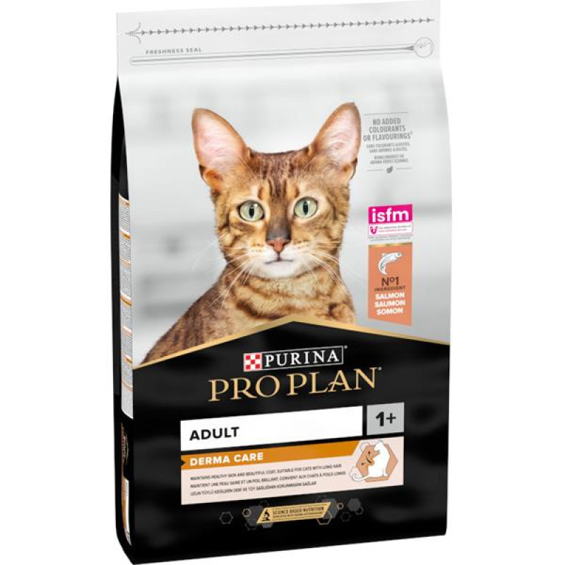 Pro Plan Cat Adult Derma Care losos 10 kg