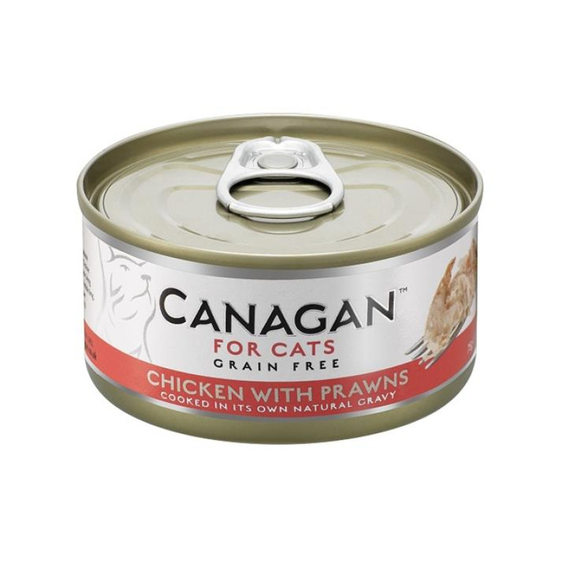 Canagan Cat konz. - Kuře a Krevety 75 g