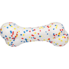 Hračka TPU Kona kost 20,5cm bílá Flamingo