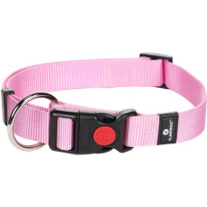 Obojek nylon Ziggi růžový 2,5x45-65cm Flamingo