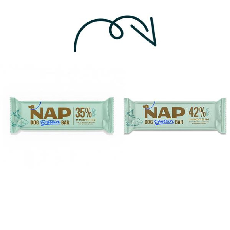 NAP Psí proteinová tyčinka - rybí 50g