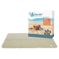 CoolPets gelová chladící podložka Beige XL (70x120cm)