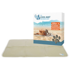 CoolPets gelová chladící podložka Beige XL (70x120cm)