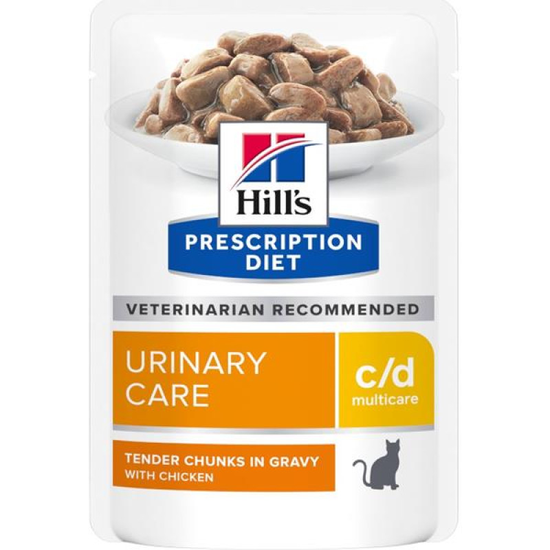 Hill's Prescription Diet Feline c/d kapsička Multicare Chicken 12 x 85 g