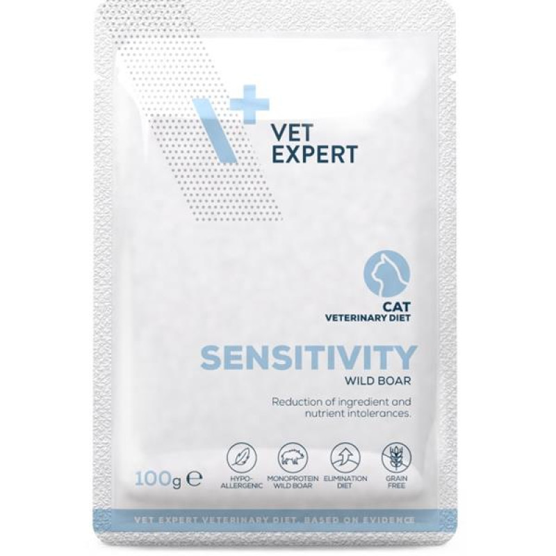 VetExpert VD 4T Sensitivity Cat kapsičky 100g